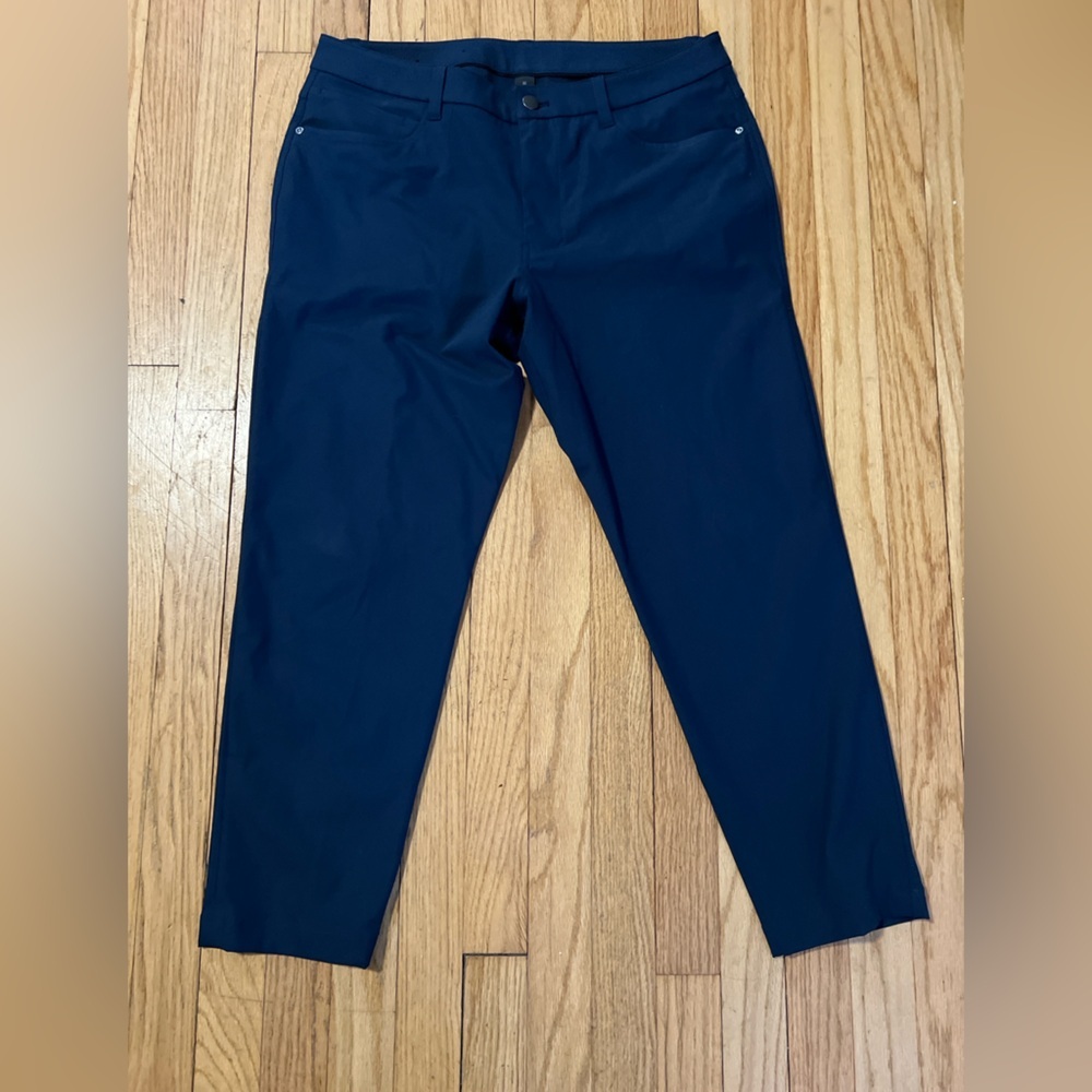 Lululemon Navy Blue Pants 32 Short